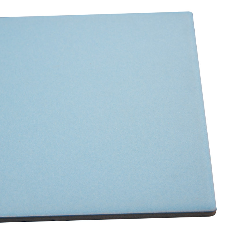 Piscina Brick 4-3/4 In. X 9-5/8 In. Porcelain Floor And Wall Tile, Light Blue