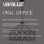 Plafonnier semi-encastré ovale 4 lumières Office