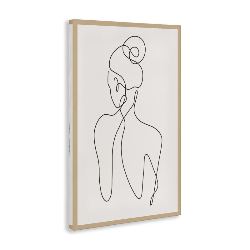 «Minimal Woman», dessin par LSR Creative Studio, H 45 po x l 30 po