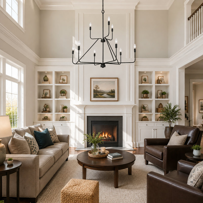 Ethon 9-Light Oversize Dimmable Tiered Chandelier