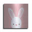 «Cuddly Bunny» par Ann Kelle - reproduction d'art non encadrée sur métal-1135031437