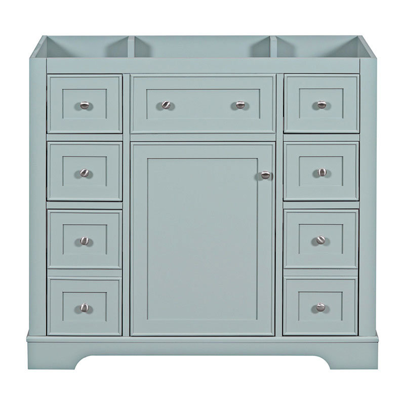 Base de meuble-lavabo simple 35,60 po seulement, Vert