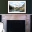 Art mural Timeless Beauty - Décoration de salon et de chambre à coucher, bois multicolore et papier pour le style de décoration intérieure