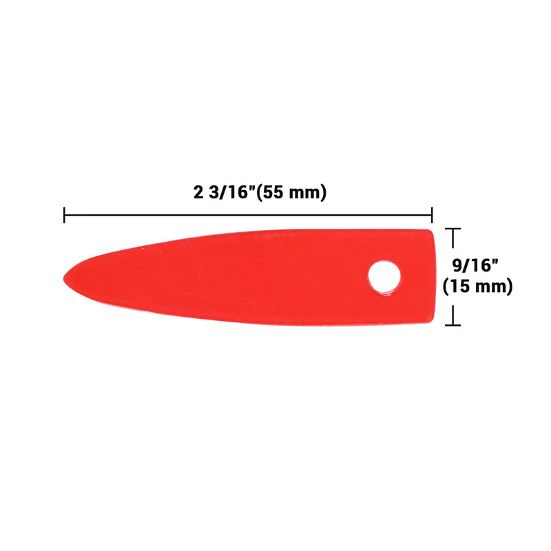 WinSpin 20 Pcs Spinning Wheel Red Pointer Prize Wheel Replacement Part Tradeshow