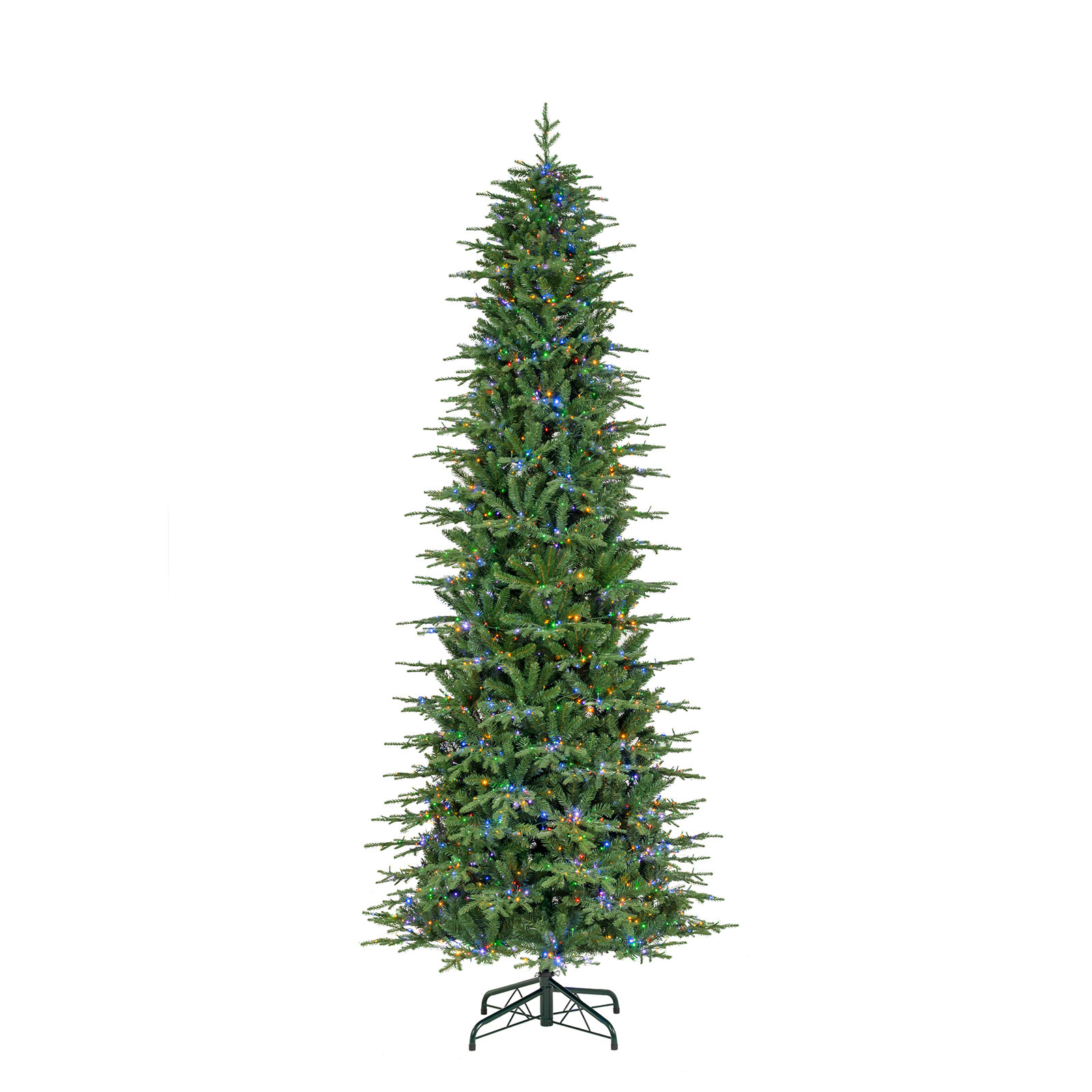 Slim Pre-Lit Fir Christmas Tree, 11' H