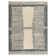 Tribal Geometric Area Rug in Gray