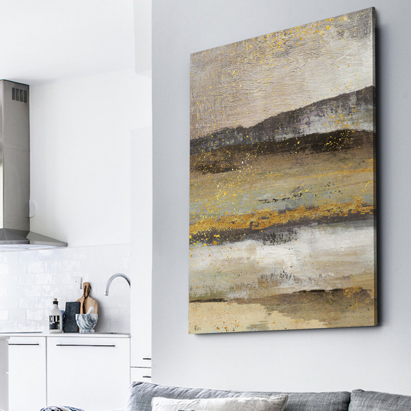 «Rolling Hills», reproduction d'art graphique sur toile, H 36 po x l 48 po x P 1,5 po