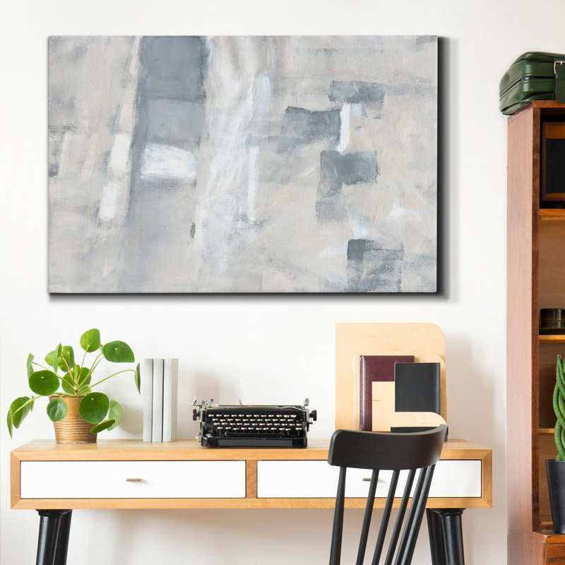 Fogscape I - Reproduction d'art sur toile tendue, H 60 po x l 40 po x P 1 po