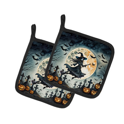 Paire de poignées volantes Halloween Spooky