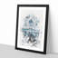 The Taj Mahal in Agra India - Picture Frame Graphic Art-56924347-56924344