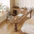 Brown L-Shaped Solid Wood  desk-644802978-644803005