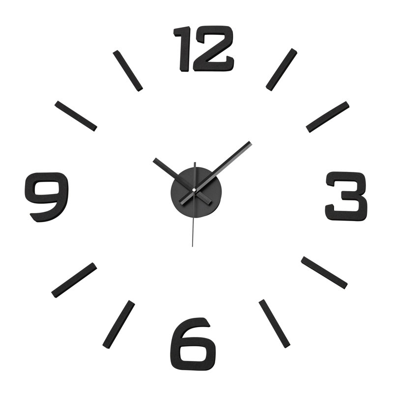Solemi Wall Clock, Black