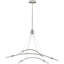 Lustre unique à 6 lumières DEL Besek-709743189
