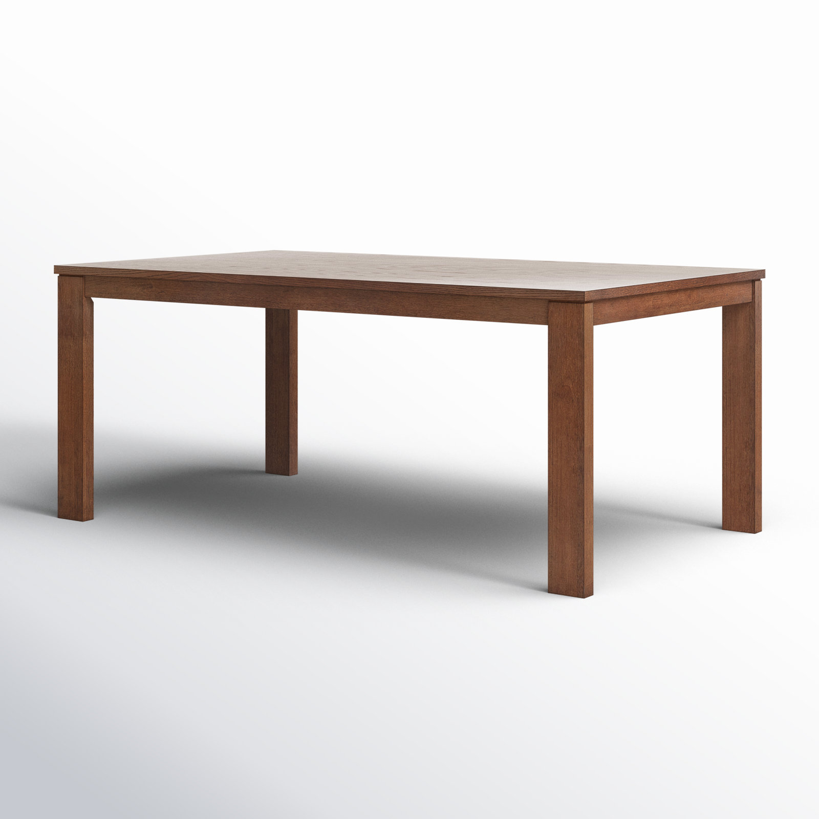 Trudie Dining Table, Medium Oak, 30"H x 70"L x 40"W