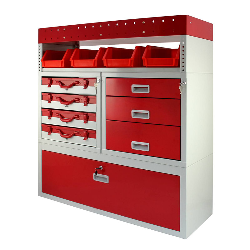 Lattingtown Metal Single Storage Cabinet ( 117cm H x 101cm W x 36cm D)