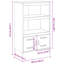 Ahasuerus 68cm Sideboard-1681479952