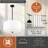 Amia 4 - Light Dimmable Drum Chandelier-1326328159