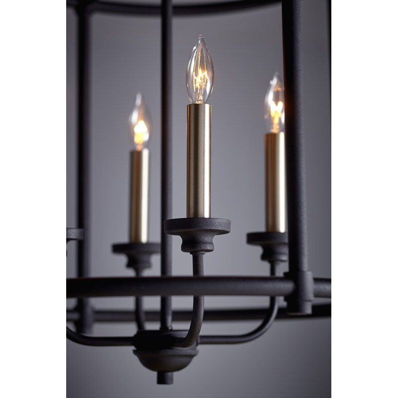 Lustre géométrique à 4 lumières Kennedi