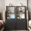 Tables de chevet avec armoire de rangement et station de charge-1368599003