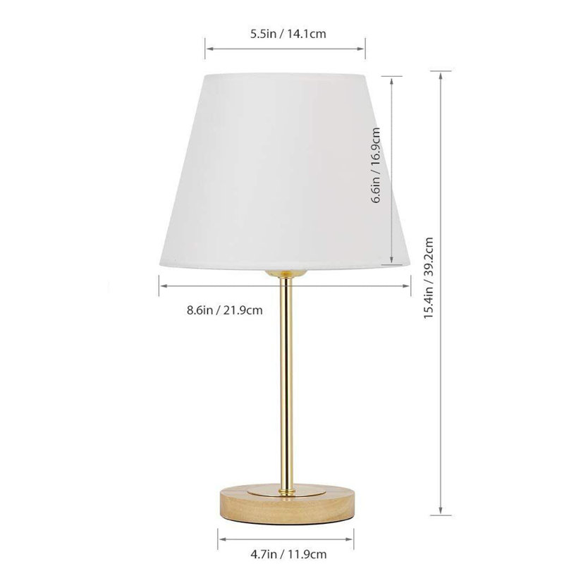 Wood Table Lamp