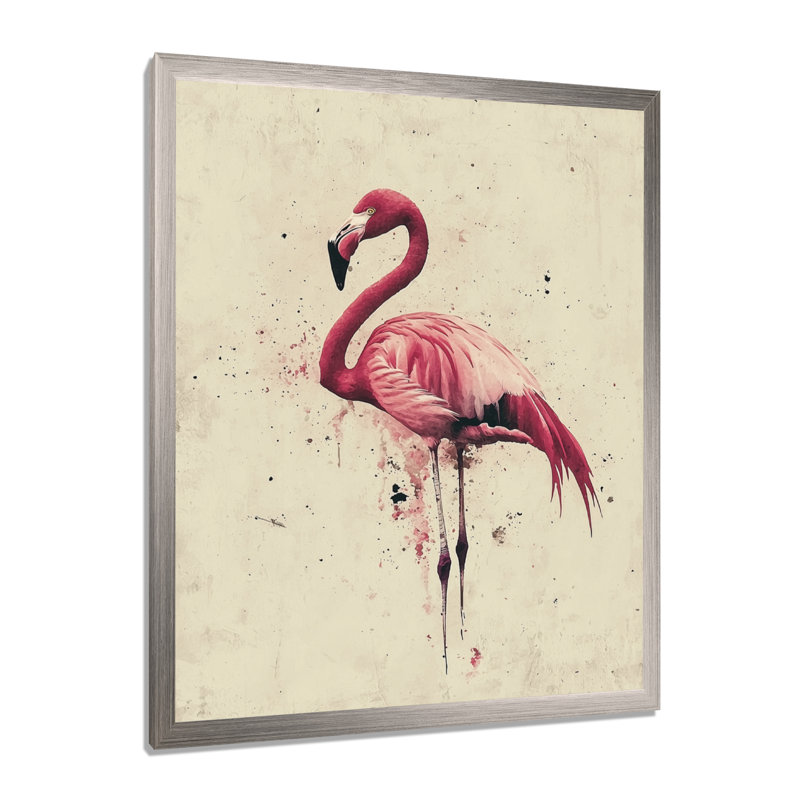 Cohdwell - animaux, art mural, Argent argent, H 20 po x l 12 po, Reproduction encadrée d'une seule photo