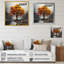 «Abstract Foliage Maple Tree I», reproduction sur toile-1445864788-1445864875