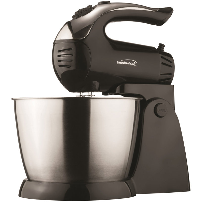 Brentwood Appliances 5 Speed 3 Quarts, Black