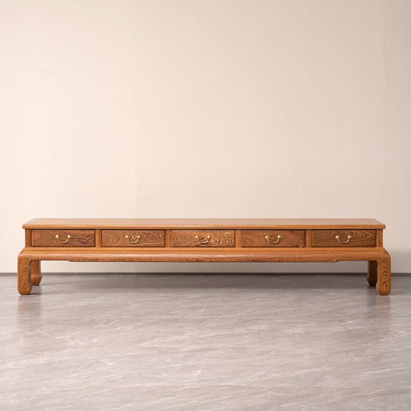 Meuble télé Creative Brown, H 18,11 po x L 93,7 po x l 17,72 po
