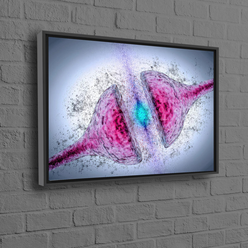 Print on Canvas, 70 cm H x 100 cm W, Black Floater Framed