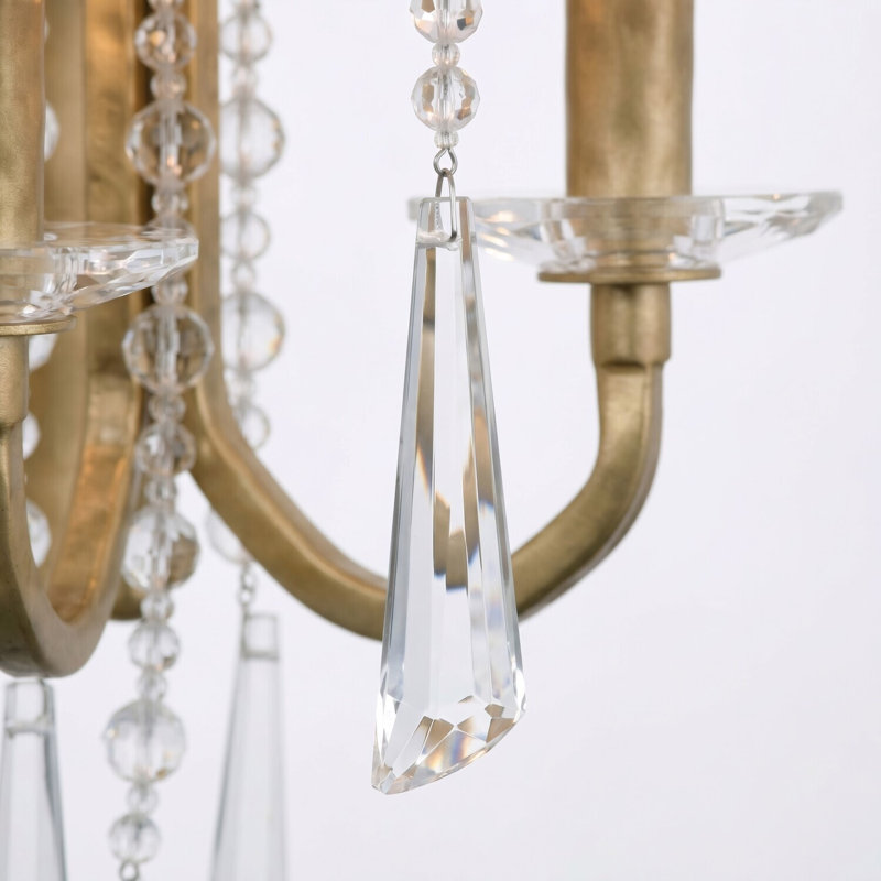 Barcelona 2-Light Wall Sconce, Brass Kisser