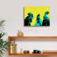  «Pop Art Farm 5» par Annie Warren, art mural sur toile, 16 po x 12 po-1556389615
