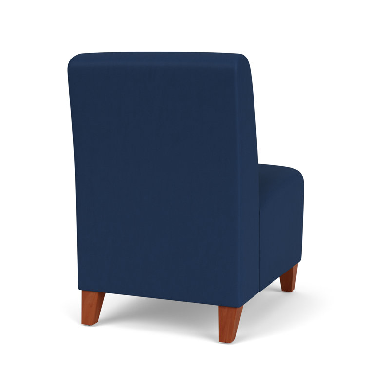 Chaise d'invité sans accoudoirs Siena, Cherry, Patriot Plus Imperial Blue