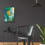 Art mural en verre Red Pinel Studio® par David Galchutt-1628497943