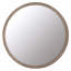 Beckett Round Beveled Mirror