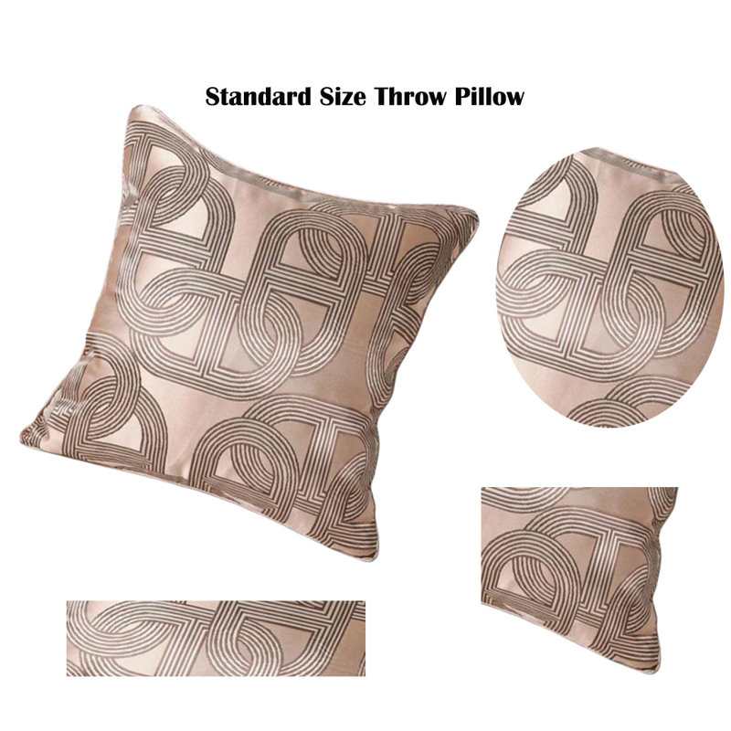 Housse de coussin intérieur / extérieur à carreaux