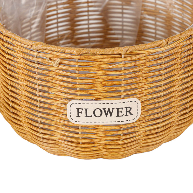 Pot à fleurs d'intérieur Airi, Naturel