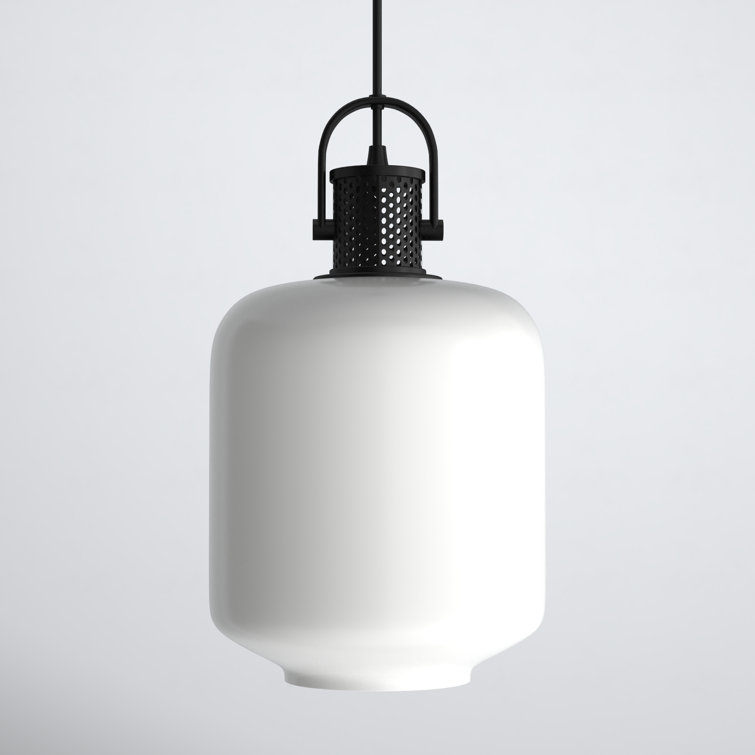 Bayley 1-Light Dimmable Jar Pendant