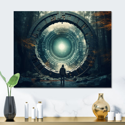 Art mural surréel surréaliste Stargate Revelation I