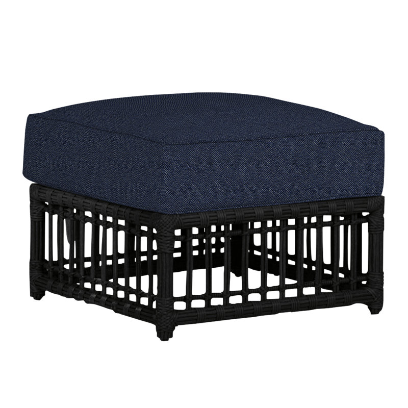 Repose-pieds Newport - Onyx, Welt, Intermix Indigo, Onyx