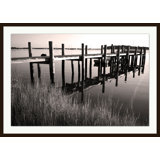 Dock' Framed Photographic Print on Glass