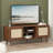 Rattan Tv Stand For 55/60 Inch Tv, Boho 59" Entertainment Center With Storage, Modern Mid Century Media Console With Rattan Doors And Adjustable Shelf, Wood Tv Stand For Living Room, Walnut-1736728840-1734055722