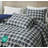Chad Plaid Printed Reversible Washed Cotton Comforter Set-103531134