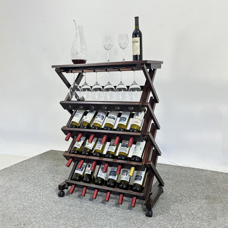 26 Bottles Freestanding Wine Rack