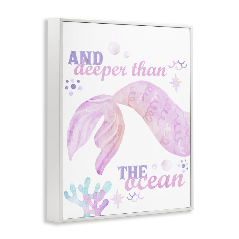 «Deeper Than The Ocean», estampe numérique, conception de Kim Allen, H 20 po x l 16 po