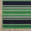 Tapis intérieur / extérieur vert / bleu marine Sherley-523671885