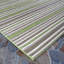 Tapis d'extérieur rayé vert Ellison Performance-634724354