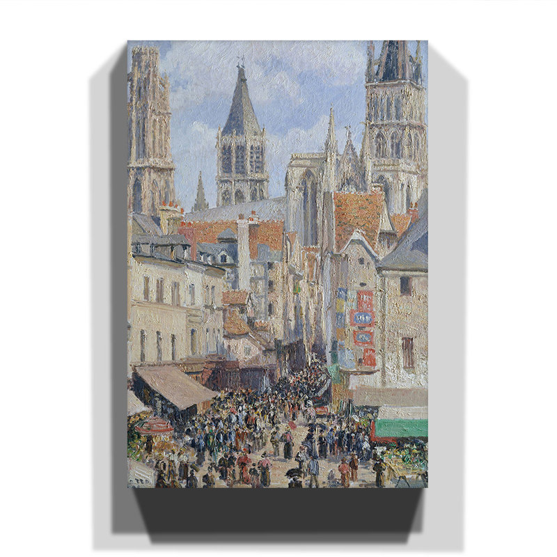 Camille Pissarro - Wrapped Canvas Painting, 100cm H x 70cm W