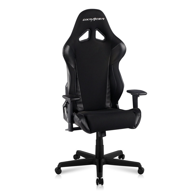 Chaise de jeu PC et de course, Noir, noir, noir, noir