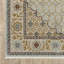 Tapis bleu pâle / doré Edner-968212602