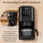 Fully Automatic Coffee Machine with Built-in Grinder, for Coffee Beans & Ground Coffee, Smart Programmable Timer